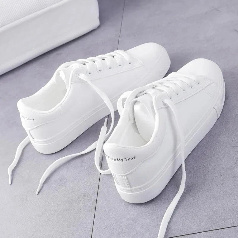 Frühling und Herbst neue flache Schuhe trend ige Schuhe vielseitige Frühling und Herbst Sport lässige kleine weiße Schuhe