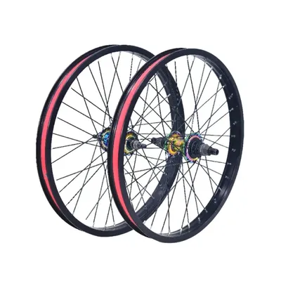 20 Zoll BMX Fahrrad rad kleines Rad Stunt Performance Radsatz hochfeste Aluminium legierung Doppels chicht BMX Bikes Rad Felge