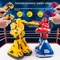 Somatosensory control schlacht roboter musik licht große doppel schlacht boxen spielzeug RC roboter spielzeug eltern-kind-interaktive spiel geschenk