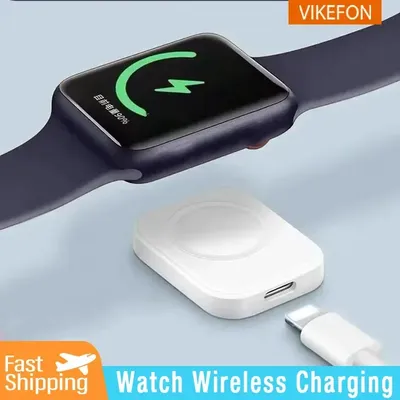 Vikefon magnetisches kabelloses Schnell ladegerät für Apple Watch Serie 9 8 7 6 se Typ c für iPhone