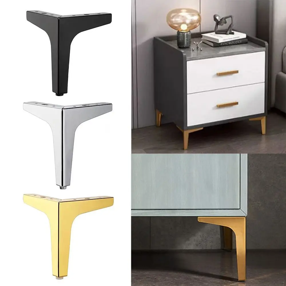 Schrank beine Metall möbel beine, moderne Metall dreieck möbel füße DIY Ersatz für Schrank Schrank Sofa Couch Stuhl
