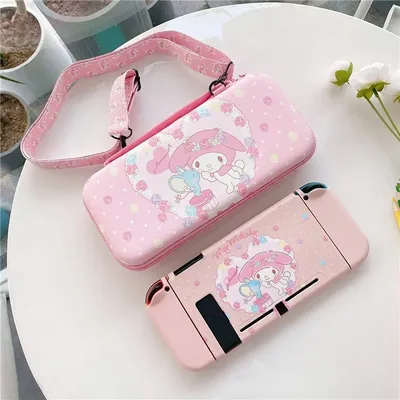 MINISO Melody Für Schalter Fall Shell Schutzhülle Split Gehäuse Box Für Nintendo Schalter Zubehör NS Image