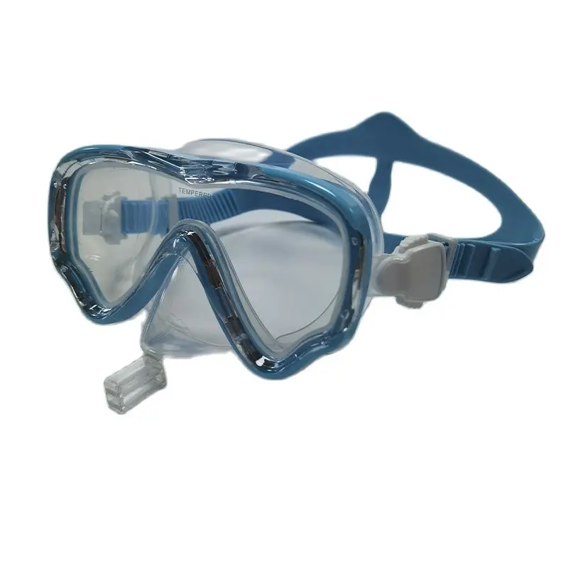 Qyq Kinder schwimm brille Tauchen Schnorchel maske Schwimm brille Jungen Mädchen Jugend 5-16 Image