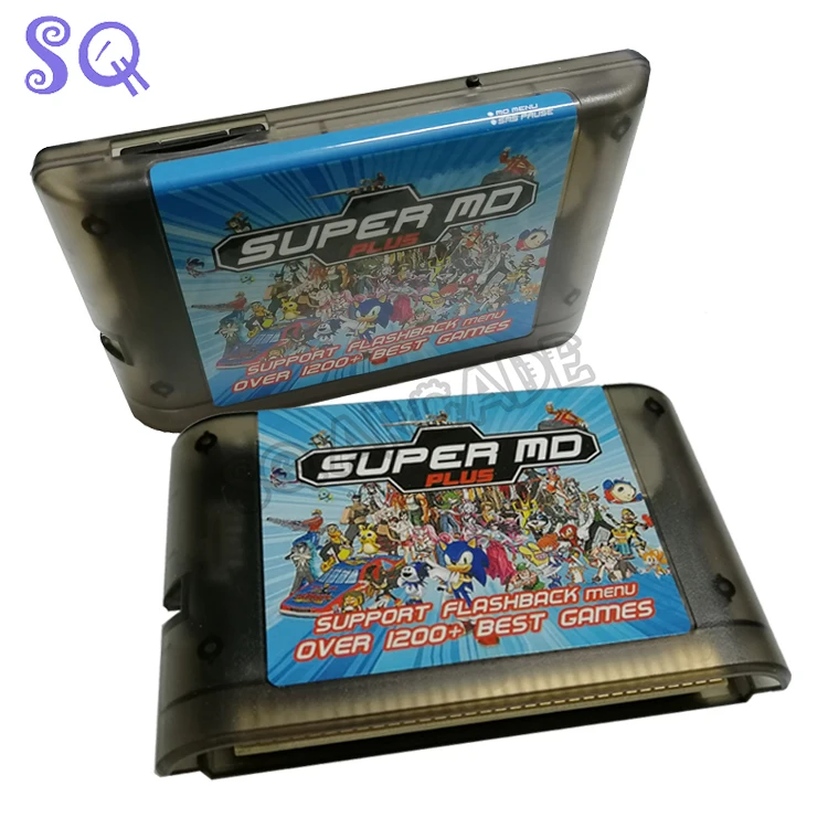 Neuankömmling 16g md mulit Spielkarte in 1 Batterie sparen für Genesis Mega drive Videospiel konsole fit USA/Eur/Jap Version