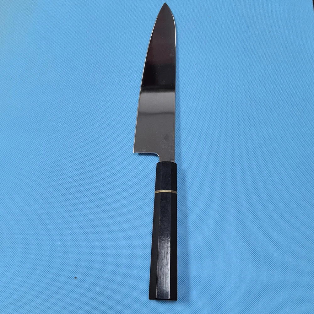 Kochmesser VG10 Stahlklinge Ebenholzgriff Scharfes Hackmesser Sashimi Fleisch Schneiden Sushi Gyutou Japanisches Küchenmesser Kochutensilien Image