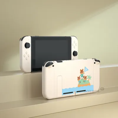 Neues Soft-Touch-Griff-Rück platte Joycon-Controller-Gehäuse Gehäuse mit vollen Tasten für Nintendo Image