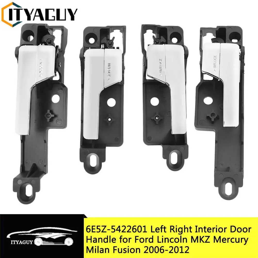 6e5z-5422601-a 6 e5z5422601a für ford lincoln mkz quecksilber milan fusion links rechts chrom innen innen innen türgriff Image