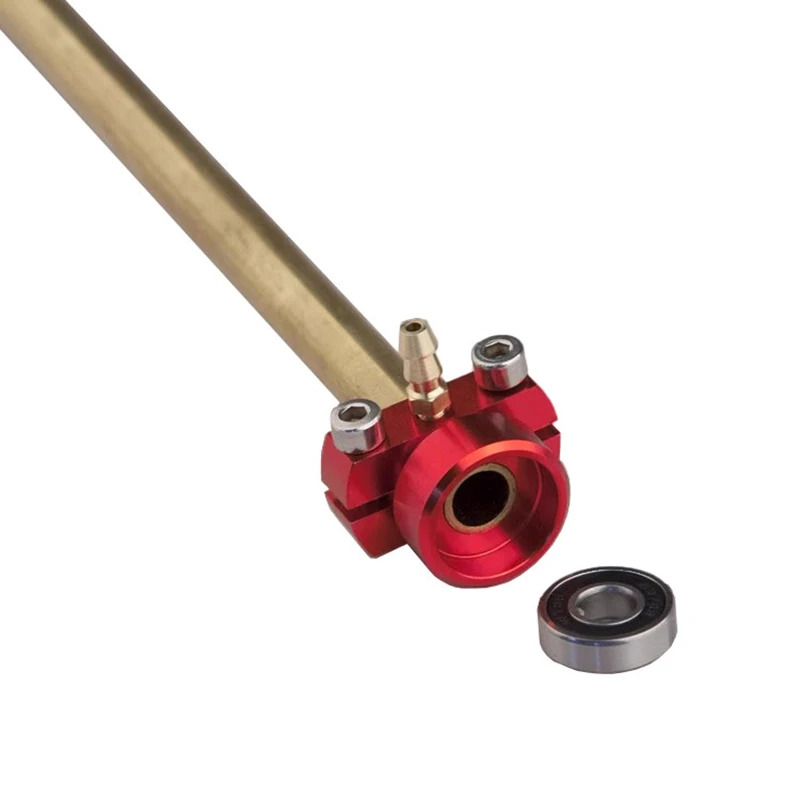 TFL Abnehmbarer Lagerblock mit Kupferrohr, Design B für RC Boat Sliver Red Image