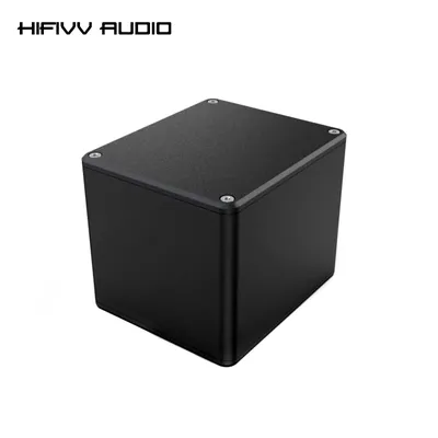 Hifi DIY Gehäuse quadratische Transformator abdeckung Aluminium Verstärker Chassis Lautsprecher leere Säule Gehäuse Box Shell Shield Base 130*110*99