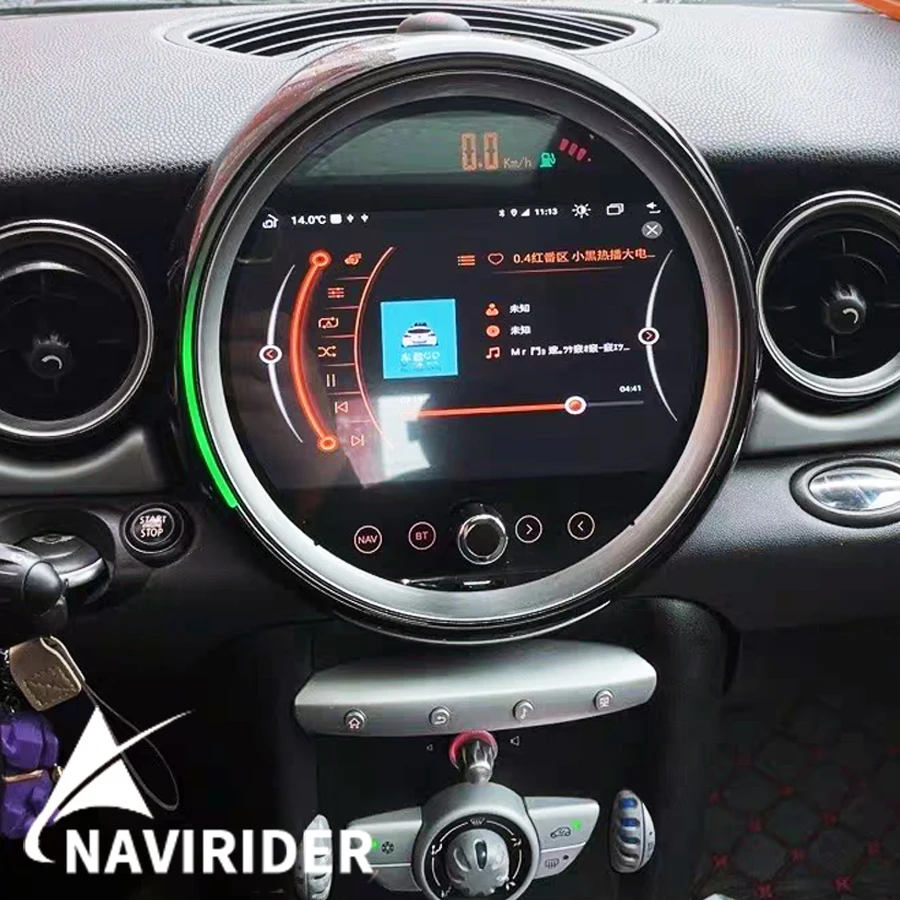 Android 13 Bildschirm für BMW Mini One R56 R57 R58 R60 Cooper 2007-2017 Autoradio Multimedia Video Player Navigation GPS Carplay