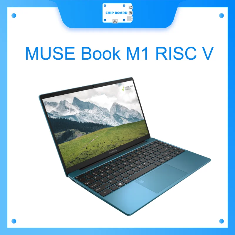 MUSEBook Laptop SPACEMIT 8-Core RISC-V AI CPU M1 8G/16G LPDDR4 256G/512G SSD 14' HD ISP-Bildschirm Typ-C Schnellladung Image
