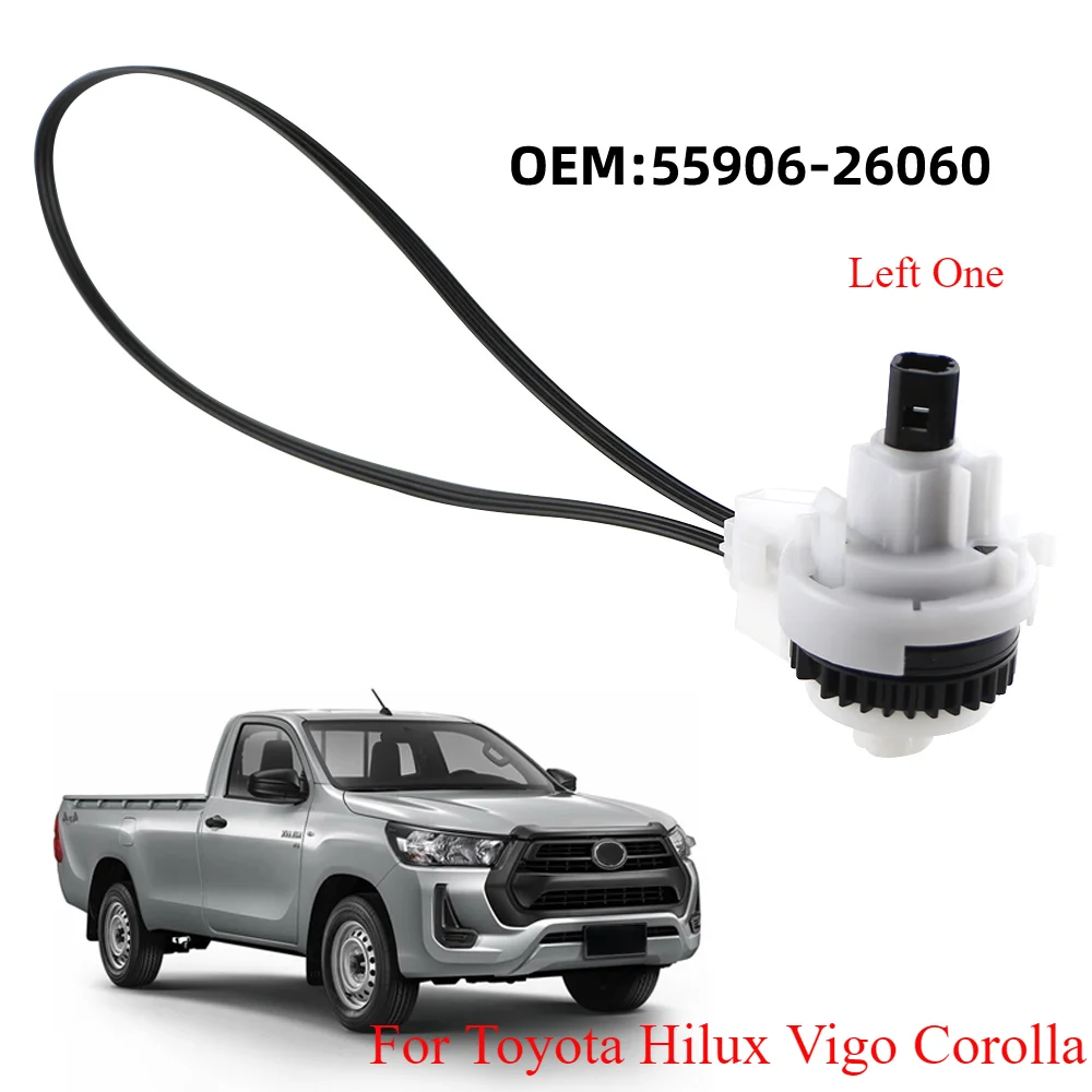 Links Rechts AC Schalter Stecker Kabelbaum Für Toyota Hilux Vigo Corolla 55909-26080 55909-26060 Bedienfeld Heizung schalter Kabel Image
