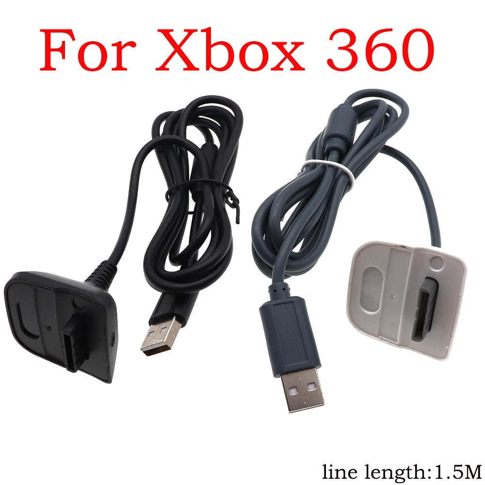 1 stücke für Xbox 360 USB-Ladekabel Wireless Game Controller Gamepad Joystick Netzteil Ladegerät Kabel Spiel kabel