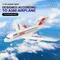 Airbus A380 RC Flugzeug Boeing 2,4 RC Flugzeug fern gesteuertes Flugzeug g Starr flügel Flugzeug Modell RC Flugzeug Spielzeug für Kinder Jungen