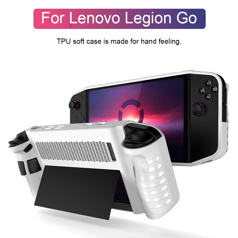 TPU Hardcase für Lenovo Legion Go Handheld-Spiele konsole Handheld-Schutzhülle Ganzkörper-Haut Displays chutz zubehör Image