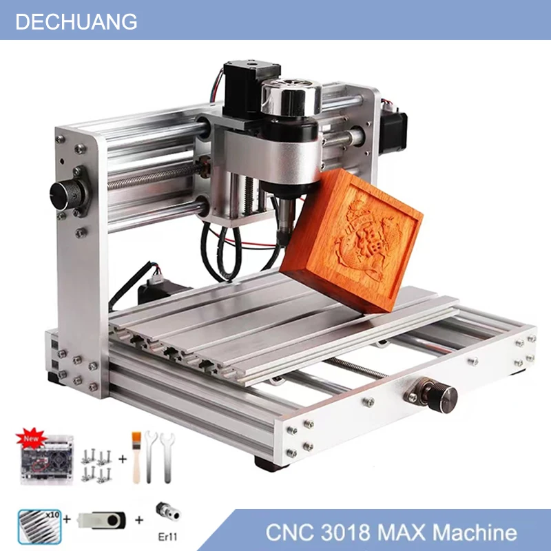 Cnc 1000 pro max graveur, 200 mw/20w großer leistungs laser, grbl steuerung mit w spindel diy cnc maschine 3 achsen pcb fräsmaschine Image