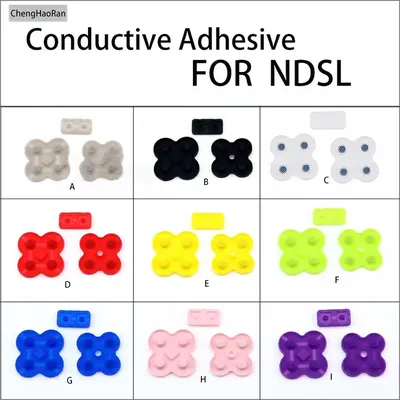 Cheng haoran 2sets für ndsl leitfähige gummi knopf polster leitfähige gummi leitfähige folie für Image