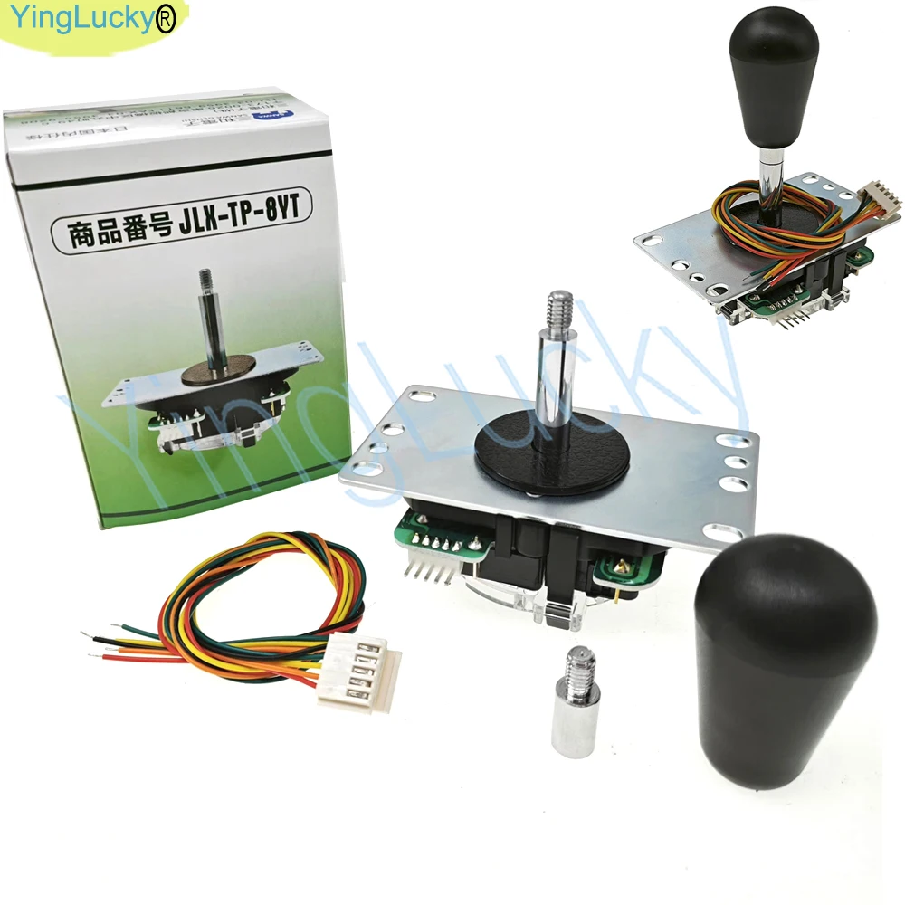 Arcade-Joystick SANWA Original japanische JLX-TP-8Y-SK-Joysticks Nullverzögerung für die PC Raspberry Pi-Spielekonsole Image