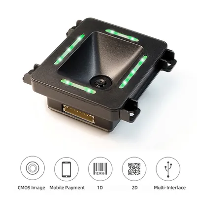 Embedded 1d 2d Barcode-Scanner qr Barcode-Leser Modul Scanner rs485 Port-Verbindung Automatisches Scannen für Gate-Machine-Tickets Image