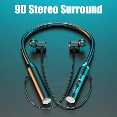 Bluetooth kopfhörer wireless kopfhörer magnetisch sport halsband hals hängen tws oarbuds wireless Image
