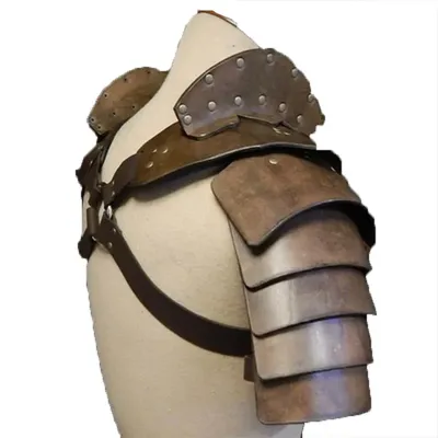 Halloween Cosplay Bühne Steampunk Pu Leder Weste Mittelalterlichen Karneval Frauen Männer Ritter Image