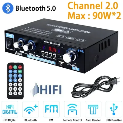 Ak35 Sound verstärker Bluetooth Digital verstärker für Heimauto Karaoke Image