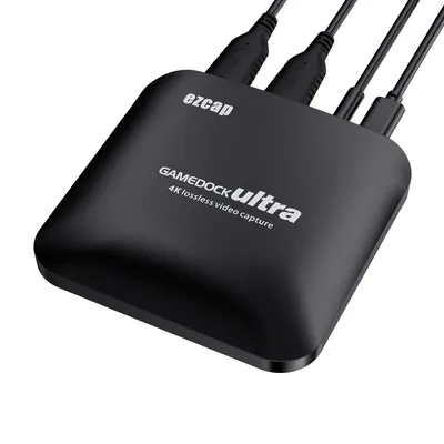 Ezcap326C 4K Video Game Capture Card HDR Mic 1080P 60fps 120FPS Recording Box USB 3.1 Type C Game