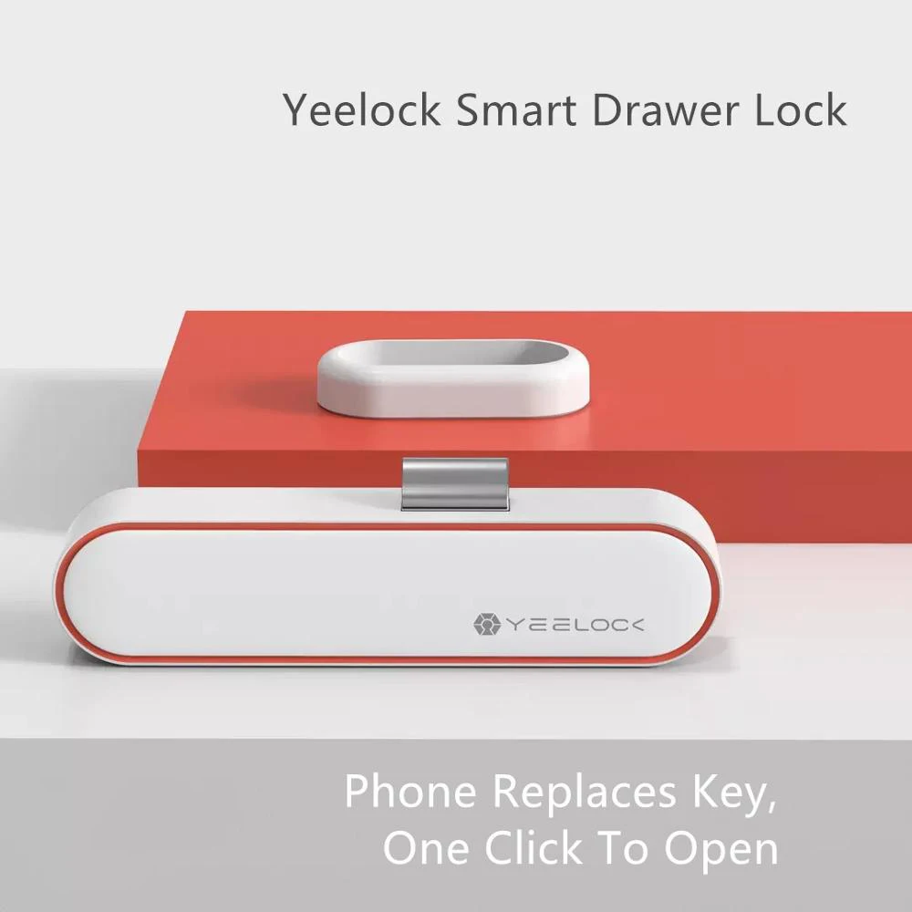 Neue XiaomiYoupin YEELOCK Smart Schublade Schrank Türschloss Keyless Bluetooth APP Entsperren Anti-Theft Kind Sicherheit Datei Sicherheit Image