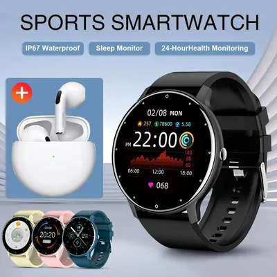 Lige 2024 neue Männer Smartwatch Echtzeit-Aktivitäts-Tracker Herzfrequenz messer Sport Frauen Image