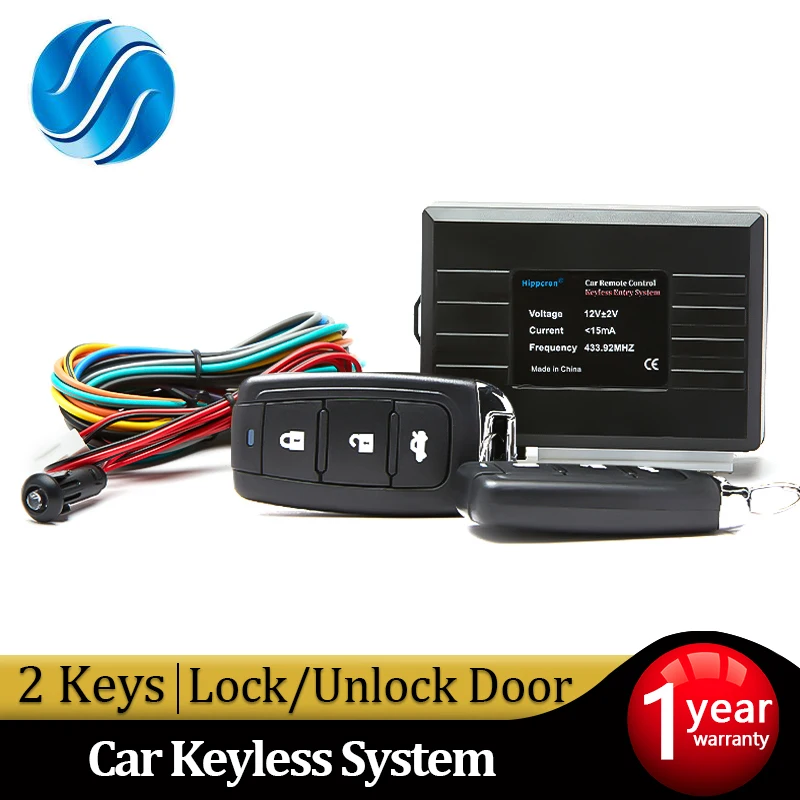 Auto-Fernbedienung Zentral türschloss Keyless-System Zentral verriegelung mit Auto-Alarmsystemen Auto-Fernbedienung Zentral-Kit Fernbedienung Image
