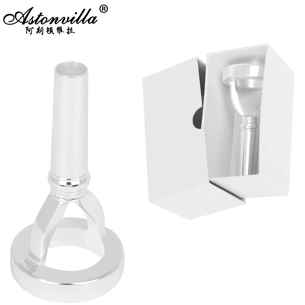 Tuba Mundstück Trainings trainer Trainer Messing Instrument Zubehör für die Leistungs praxis Lippen vibration Mundform Musik geschenke Image