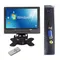 1024*600 7-Zoll-LCD-HD-PC-Monitor Mini-TV-Computer-Display 2-Kanal-Videoeingang tragbarer Sicherheits monitor mit Lautsprecher HDMI VGA