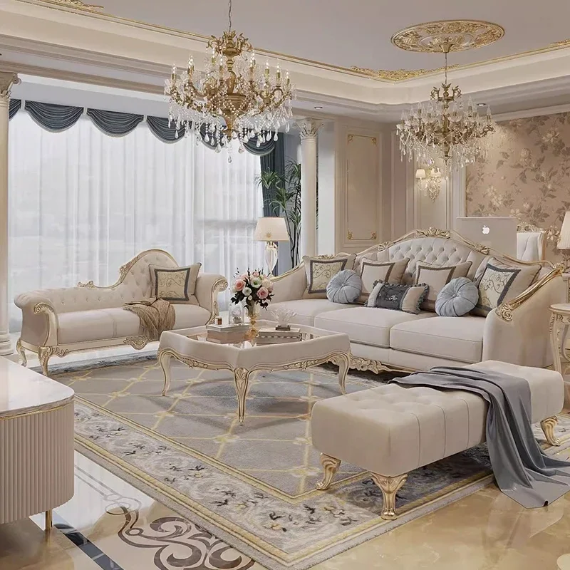 Europa Designer Sofa Stuhl Einzigartige Holz Moderne Liege Wohnzimmer Sofas Liebe Sitz Weiß Kissen Sofas Para El Hogar Möbel