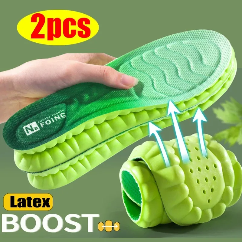 1 Paar Sneaker-Kissen, TPU-Leder, hoch dehnbar, stoßfest, antibakteriell, anti-odorierend, atmungsaktive Einlegesohlen Image