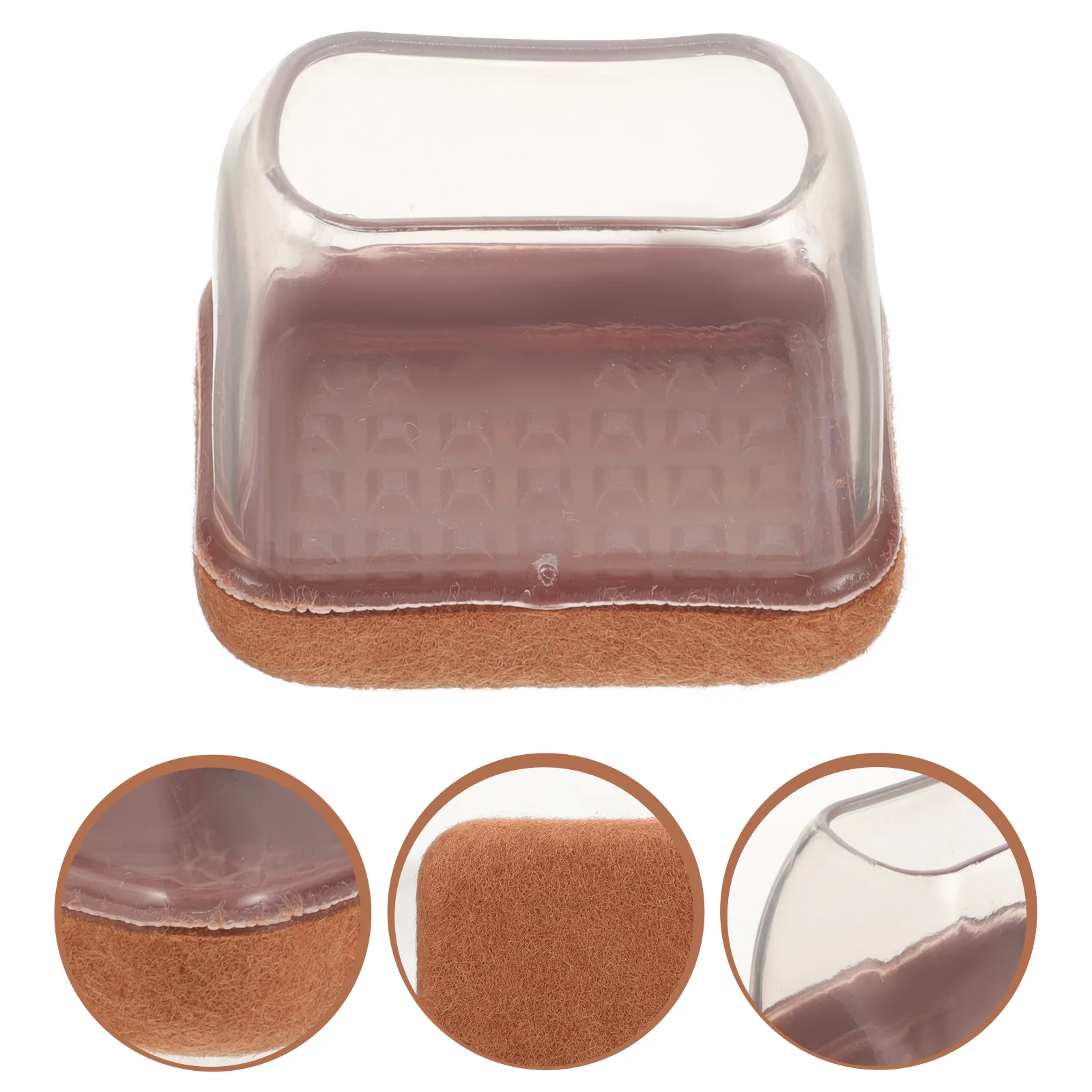 8 Stück Stuhl Fuß abdeckung Sofa Protektoren für Holzböden Fuß polster Fliesen geräuscharme Möbel Bein abdeckungen tpe Nachlauf becher