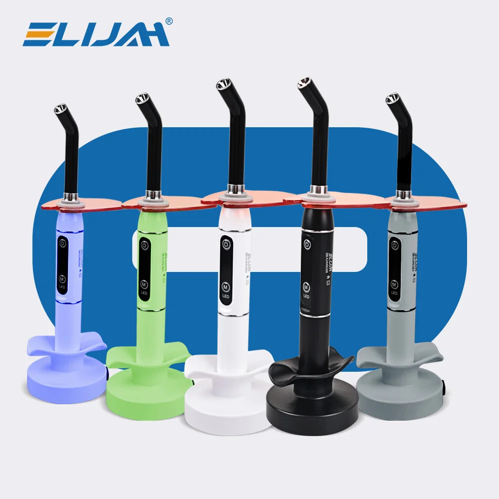 Dental LED Drahtlose Aushärtung Licht Lampe Maschine Harz Heilung Blau Licht Aushärtung Licht Photopolymerisator Zahnmedizin Instrument Image