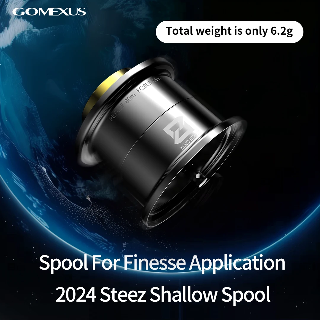 Gomexus OZ100 Super Duralumin Spule 24 Steez SV TW exklusiv 8LB 45 m 1PE 100 m Image