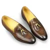 Büro-Loafer-Herrenschuhe aus reinem Rindsleder, Zapatos Para Hombres, Kleid, Business, Alltag, Schuhe, atmungsaktiv, schnelle Lieferung