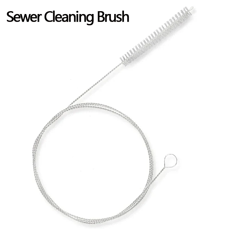 59 Zoll Abfluss bürste flexible Nylon bürste zur Reinigung Schiebedach Abfluss Kühlschrank Abfluss Aquarium Filter Siphon Schlauch Abfluss Image