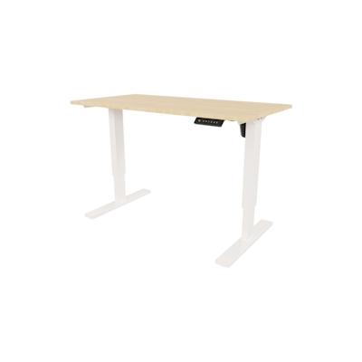 Bisley E-StarterTech elektrisch höhenverstellbarer Schreibtisch 140x60 cm in ahorn - Elektrischer Tisch höhenverstellbar mit Memory-Funktion Image