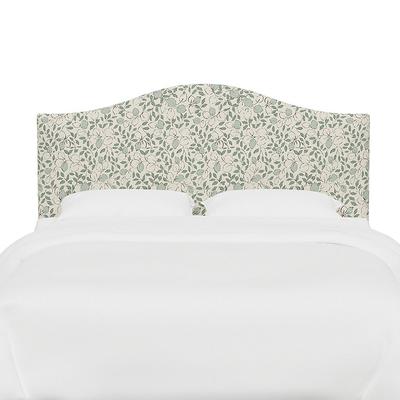 Vanessa Headboard - Arched, Arched/Vine Bundle Seaglass, Queen - Grandin Road