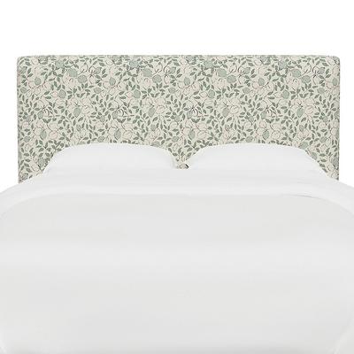 Vanessa Headboard - Rectangular, Rectangular/Vine Bundle Seaglass, King - Grandin Road