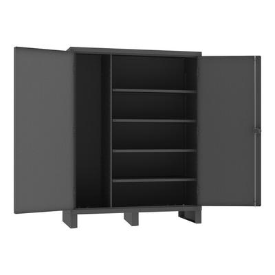 Durham Mfg 60" x 24" x 78" 12 Gauge Steel 4-Shelf Maintenance Cabinet HDJC246078-4S95
