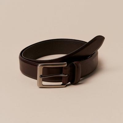 Lucky Brand Classic Leather Belt - Men's Accessories Belts in Dark Brown, Size 36