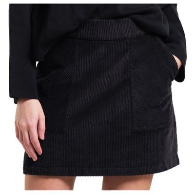 DEDICATED - Women's Skirt Majorna Corduroy - Rock Gr S schwarz Image