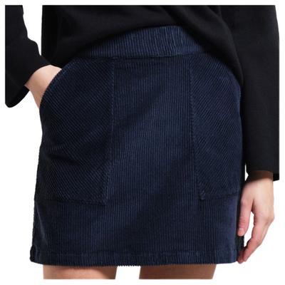 DEDICATED - Women's Skirt Majorna Corduroy - Rock Gr S blau Image