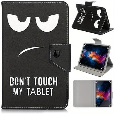 TEMU Universal 10.1 Inch Tablet Case, 10 Inch Tablet Cover, Magnetic Closure Travel Portable Protective Folio Faux Leather Stand Shell Case For All Of 9.6.5 Inch For Android/ios/windows Tablet