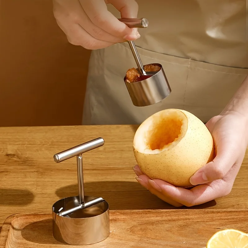 Apfel Birnen kern Entkernung Cutter Edelstahl Frucht kern Pitter Entferner Separator für Küchen zubehör Gadgets