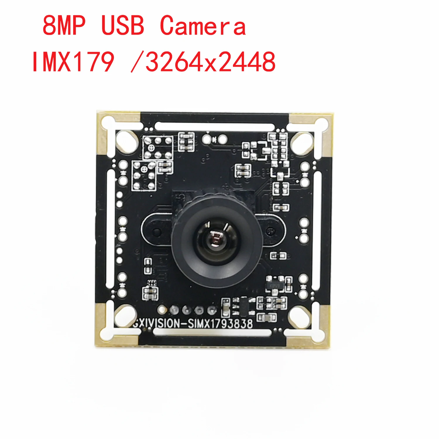 8mp USB-Kamera modul imx179 Webcam 3264x2448 15fps für HD-Dokumenten-Scannen, Gesichts erkennung, Windows Android Himbeer kuchen Image