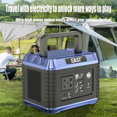 Tragbares Kraftwerk ternäre Lithium batterie 300w 64000mah Energie speicher für Laptop Gesicht kleine Haushalts geräte